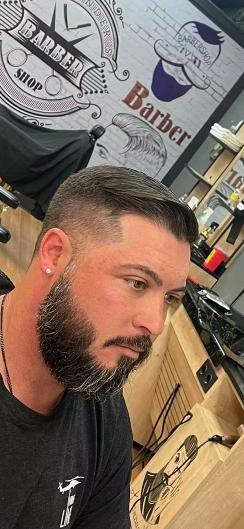 Mike at MD Salon and Barber in Holly Springs